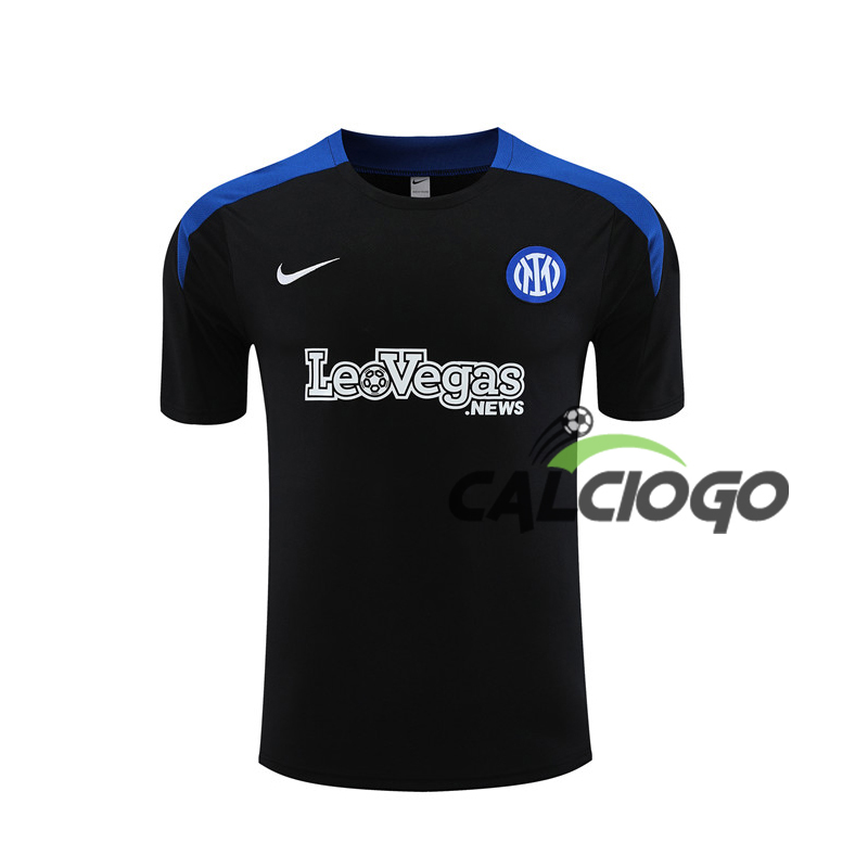 Maglia Inter Milan Nero Strike Jersey 2024-2025