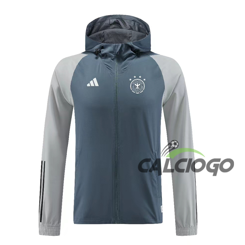 Giacca A Vento Germany Grigio 2023
