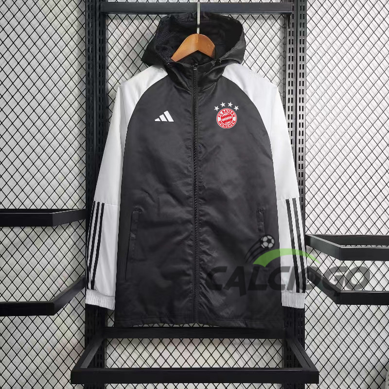 Giacca A Vento Bayern Monaco Nero 2023