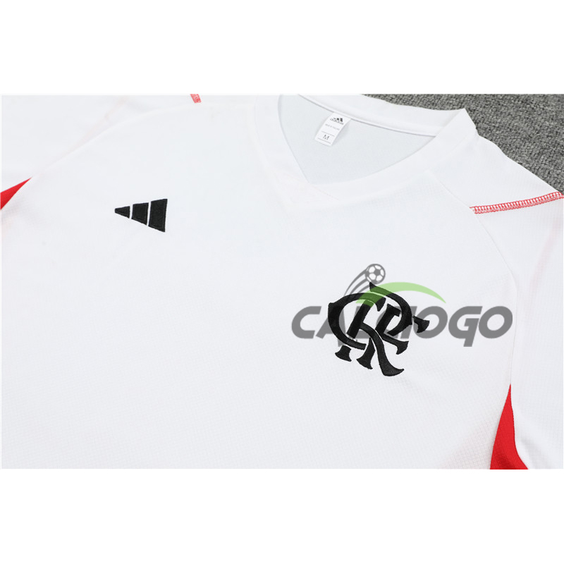 Maglia CR Flamengo Bianco Jersey 2023-2024
