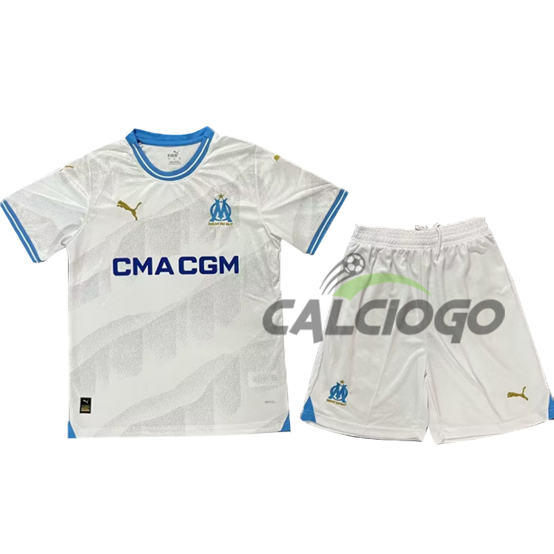 Kit Gara Marsiglia OM Home Bambino 2023-2024