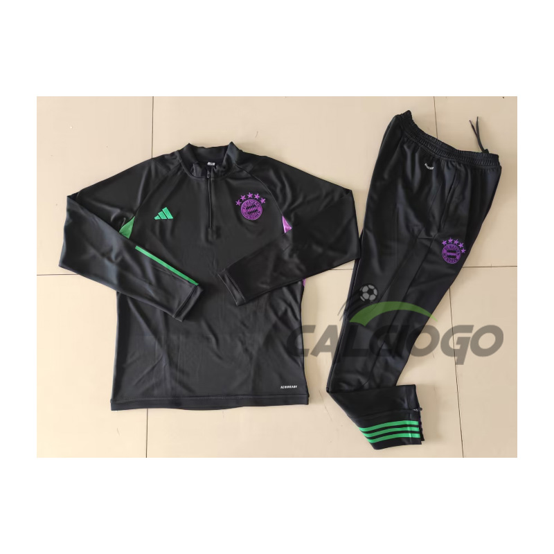 Tuta Calcio Bayern Monaco Felpa Zips 2023-2024
