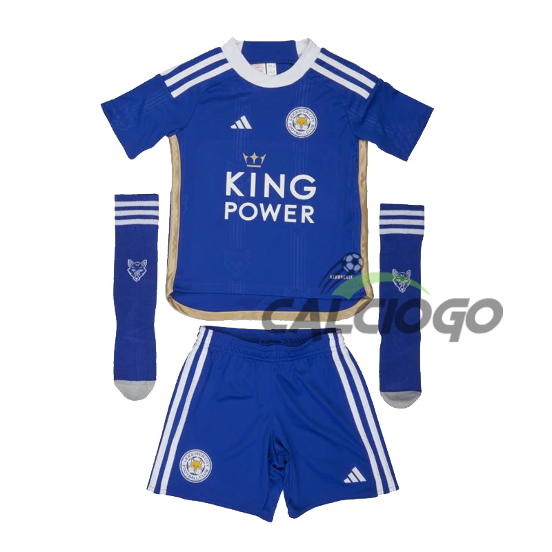 Kit Gara Leicester City Bambino 2023-2024