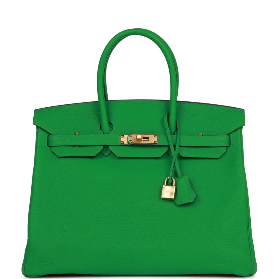 Hermès Birkin 35 Bamboo Togo Gold Hardware