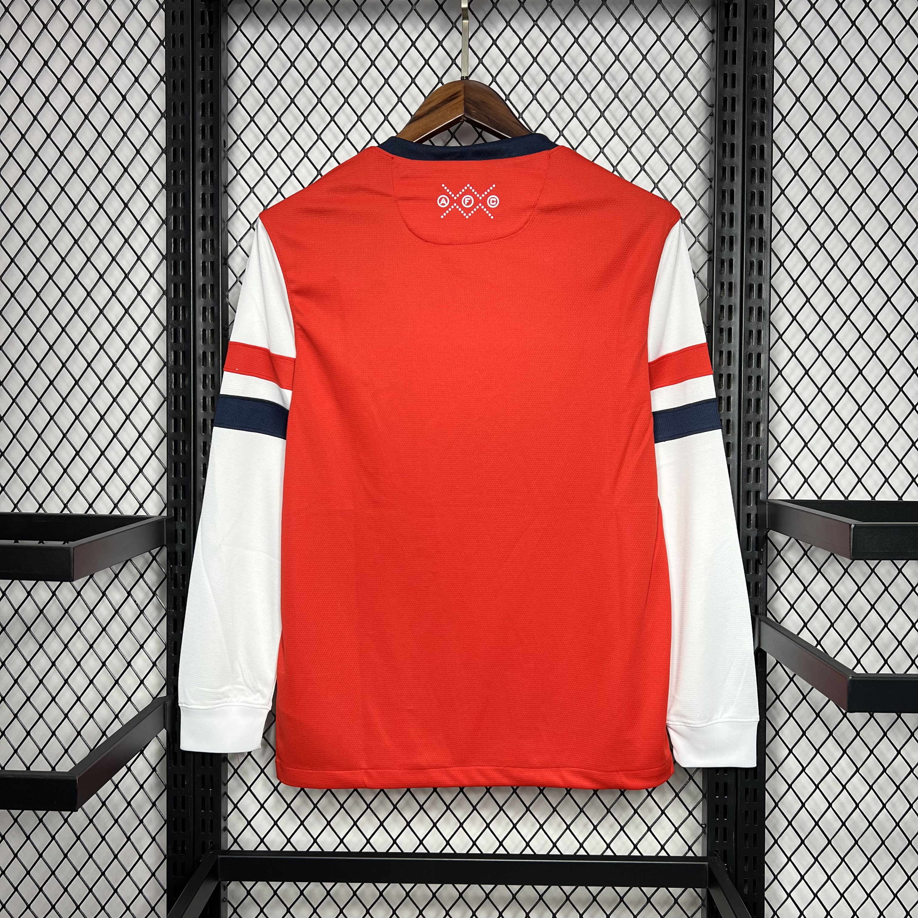 Retro Arsenal 2012-13 Home Long Sleeve Jersey-CKK-1