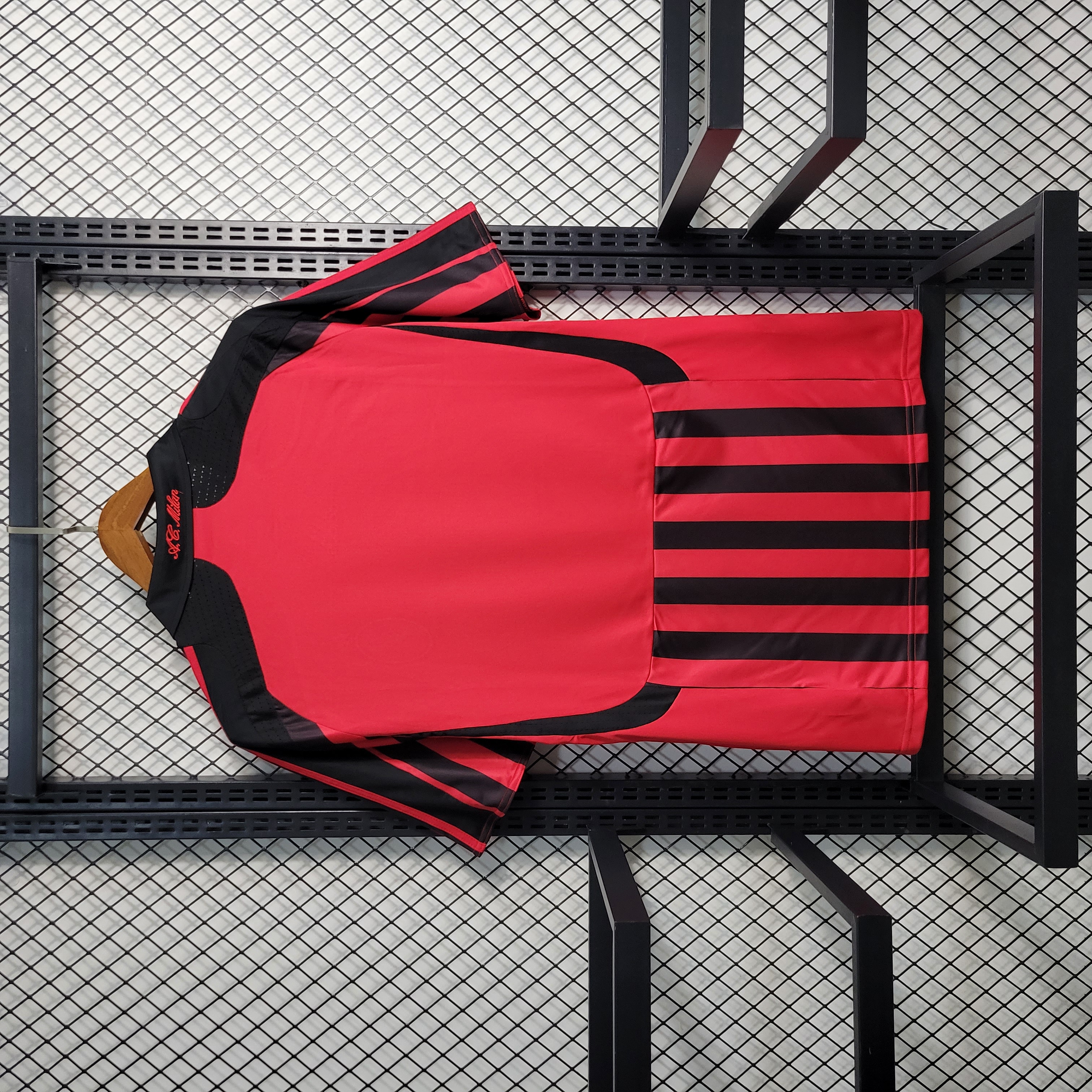 Retro AC Milan 2007-08 Home Stadium Jersey-CKK-1