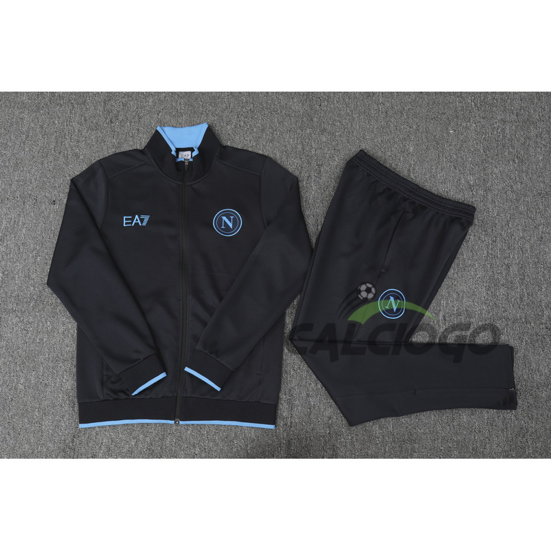 Tuta Calcio SSC Napoli Felpa Zips 2023-2024