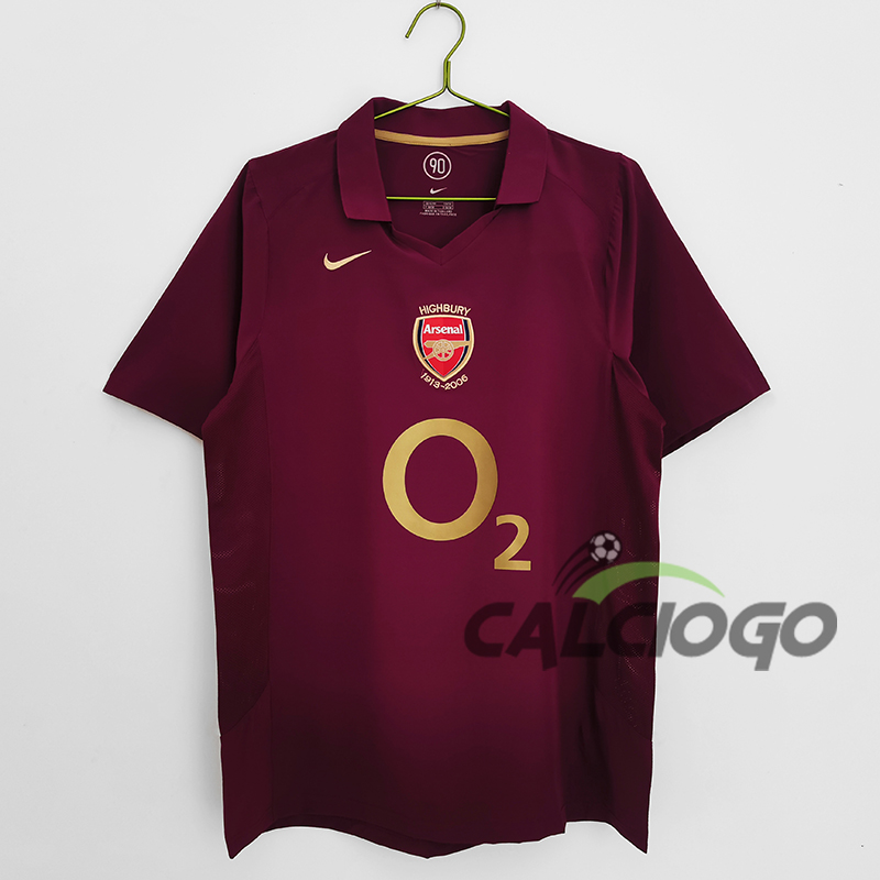 Maglia Storica Arsenal Home 2005-2006