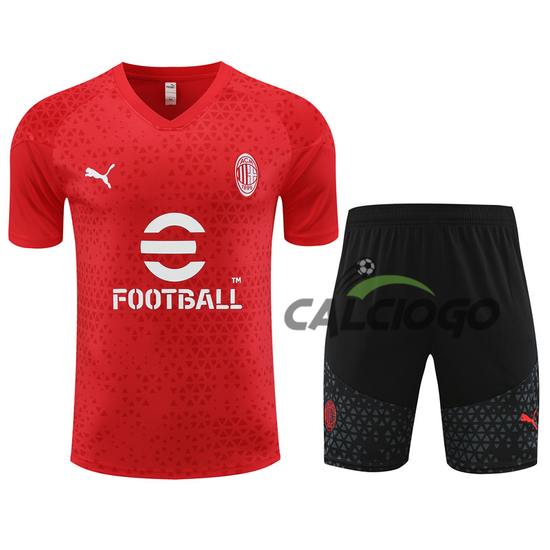 Tuta Sportiva AC Milan Jersey 2023-2024