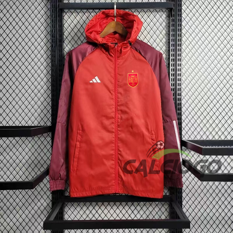 Giacca A Vento Spain Rosso 2023