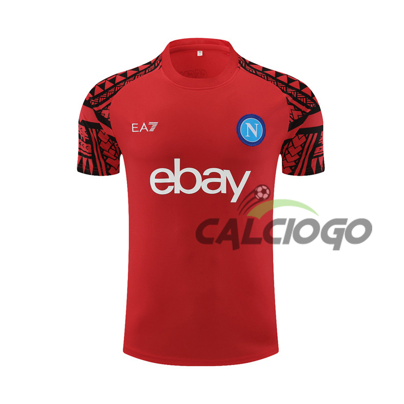 Maglia SSC Napoli Rosso Jersey 2023-2024
