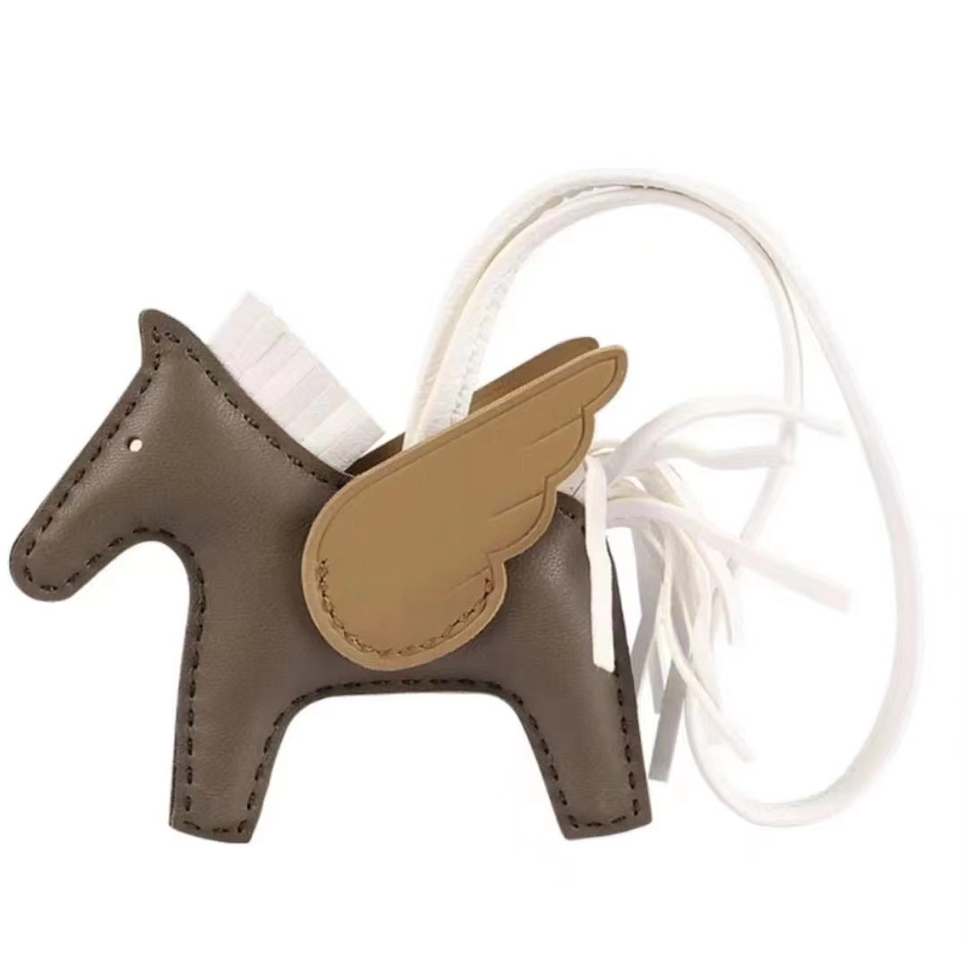 Hermès Milo Lambskin Horse Bag Charm