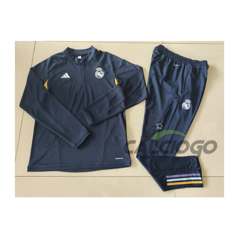 Tuta Real Madrid Felpa Zips 2023-2024