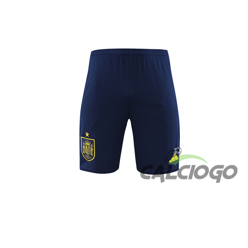 Spain Pantaloncini Blu Navy 2023-2024
