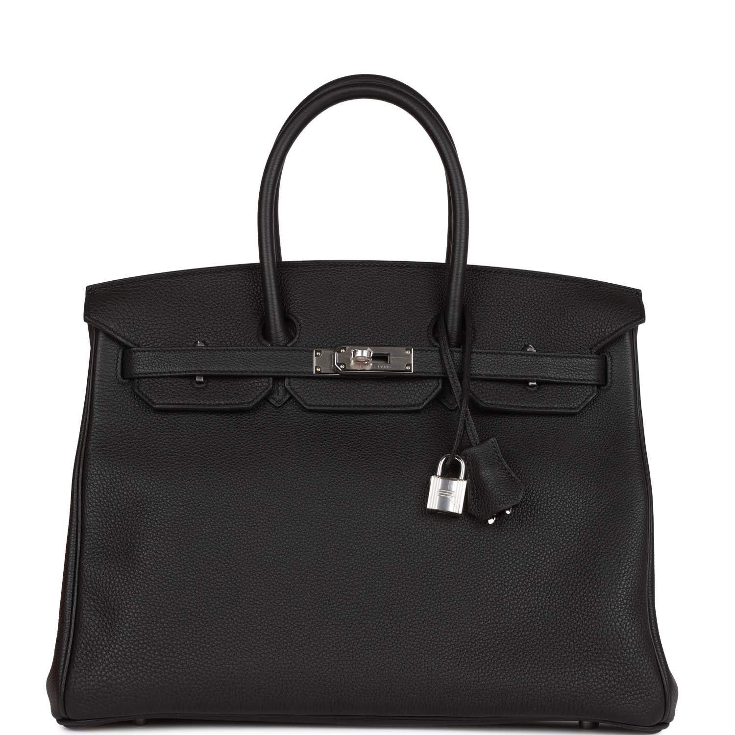 Hermès Birkin 35 Black Togo Palladium Hardware