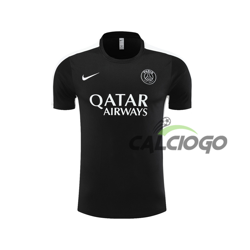 Maglia Paris PSG Nero Jersey 2023-2024