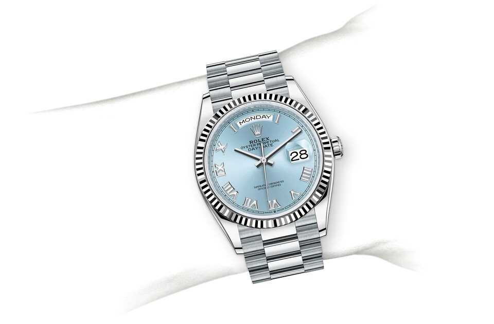 Rolex Day-Date in Platinum, m128236-0008 | Europe Watch Company
