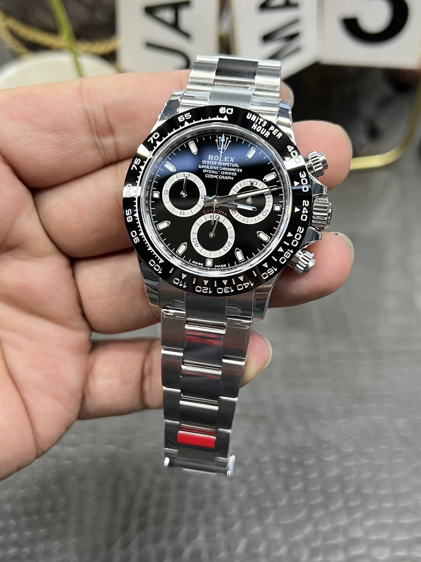 GYL Rolex Cosmograph Daytona Black Dial Black Ceramic Bezel 40mm (116500LN) 11 Super Clone – DD4130 Movement-GYL-GaiYalun