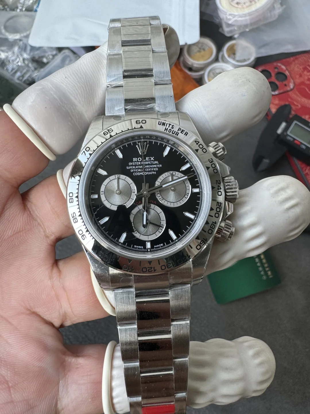 GYL Rolex Cosmograph Daytona 40mm Black Dial White Gold (126509) 11 Super Clone – DD4131 Movement-GYL-GaiYalun