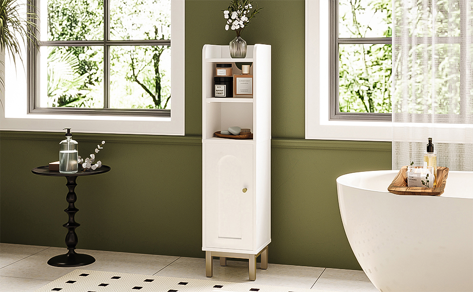 bathroom storage cabinet