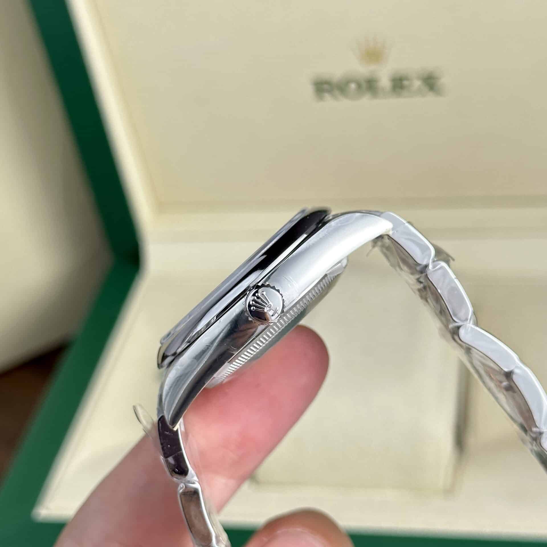 GYL Rolex Oyster Perpetual 41 124300-0007 Red Coral Dial Top Quality Replica Clean Factory-GYL-GaiYalun
