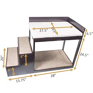 penn plax cat dog furniture pet steps stairs bench chair leash litter box