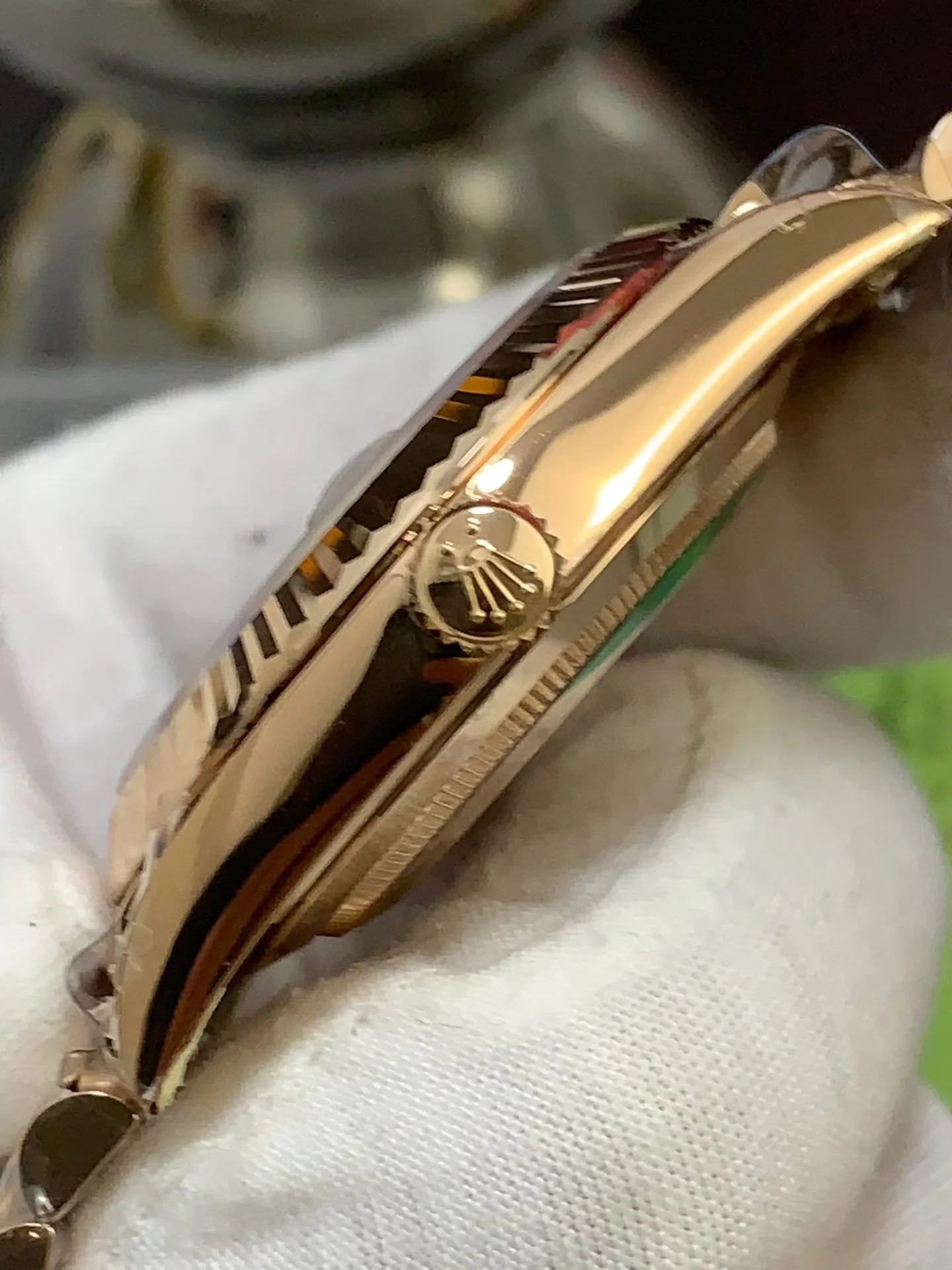 GYL Rolex Day-Date 40 Everose Gold White Baguette Diamond Dial (228235) V2 11 Super Clone – DD3255 Movement-GYL-GaiYalun