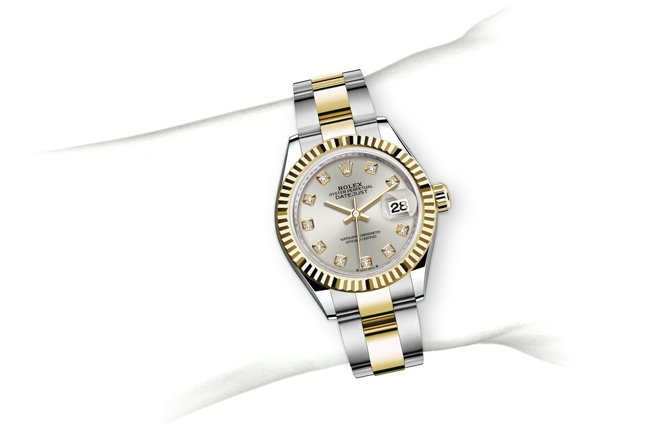 Rolex Lady-Datejust in Oystersteel and gold, m279173-0008 | Europe Watch Company
