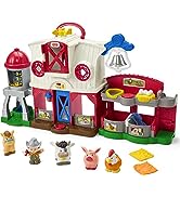 Fisher-Price Little People Toddler Learning Toy Caring for Animals Farm Interactive Playset with ...