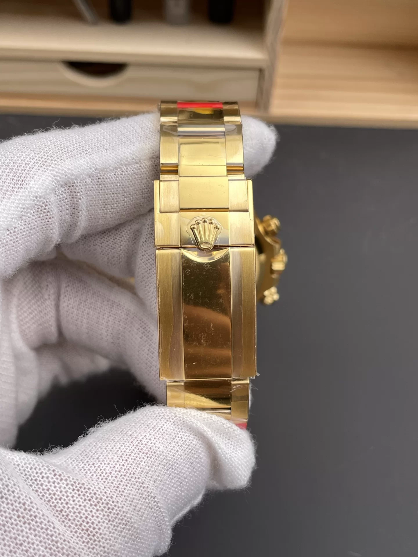 GYL Rolex Cosmograph Daytona 40mm Champagne Dial Yellow Gold (126508) 11 Super Clone – DD4131 Movement-GYL-GaiYalun