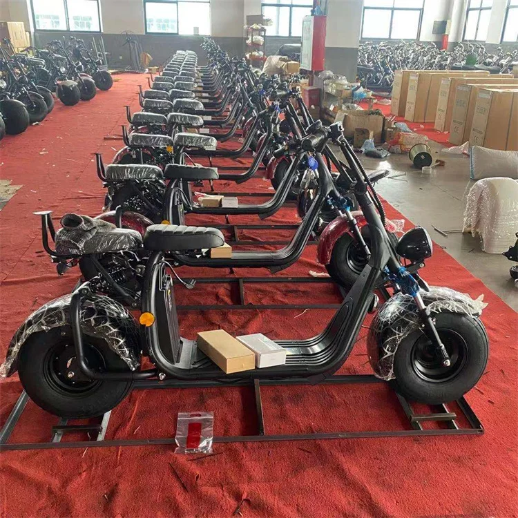 Three Wheel 2000W Chopper Big Battery Trike Model M3 Fast Speed Electric Scooters Adult Citycoco