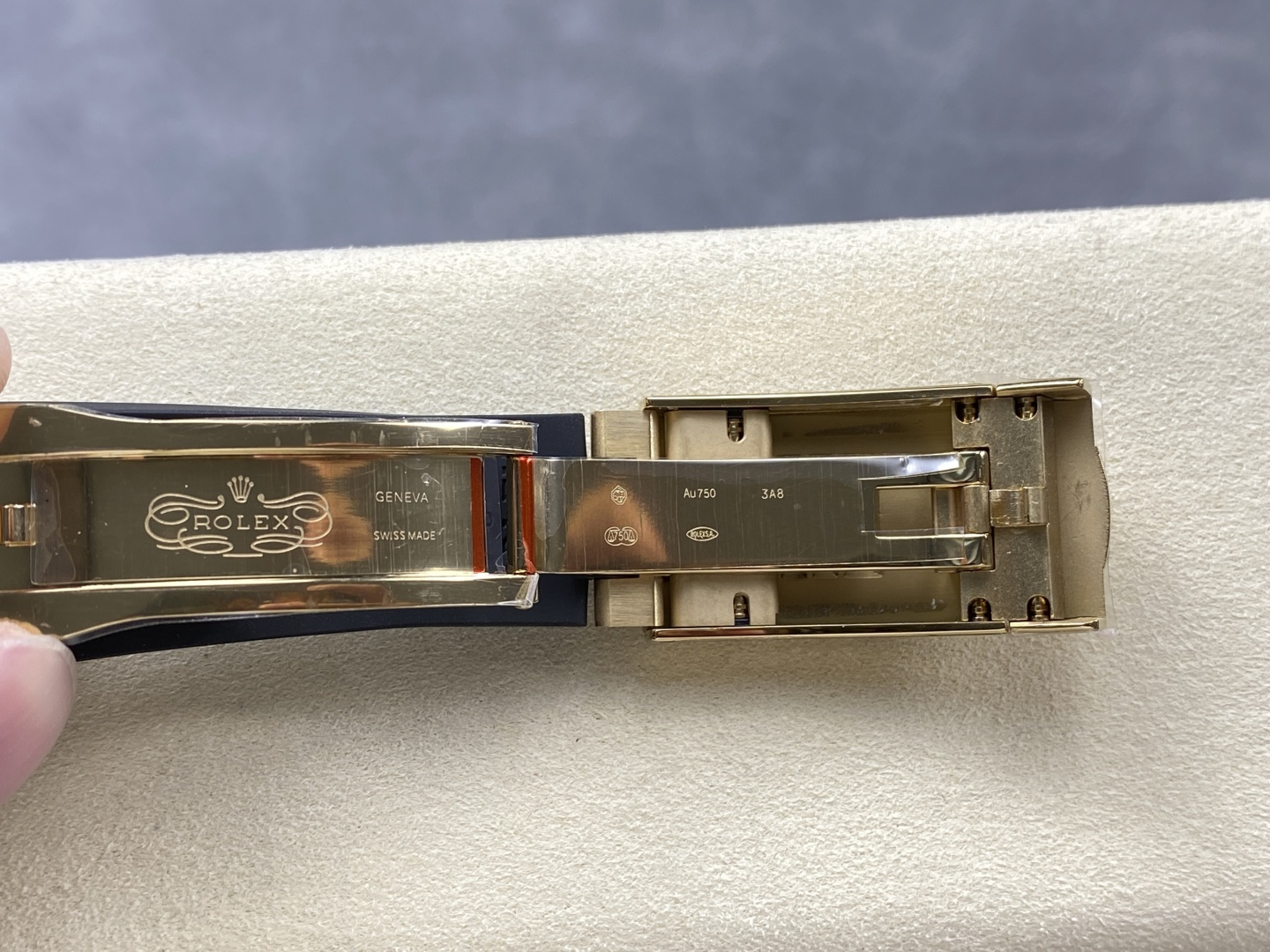 GYL Rolex Sky-Dweller 336238-0004 Yellow Gold Green Dial Oysterflex Bracelet Best Replica 42mm-GYL-GaiYalun