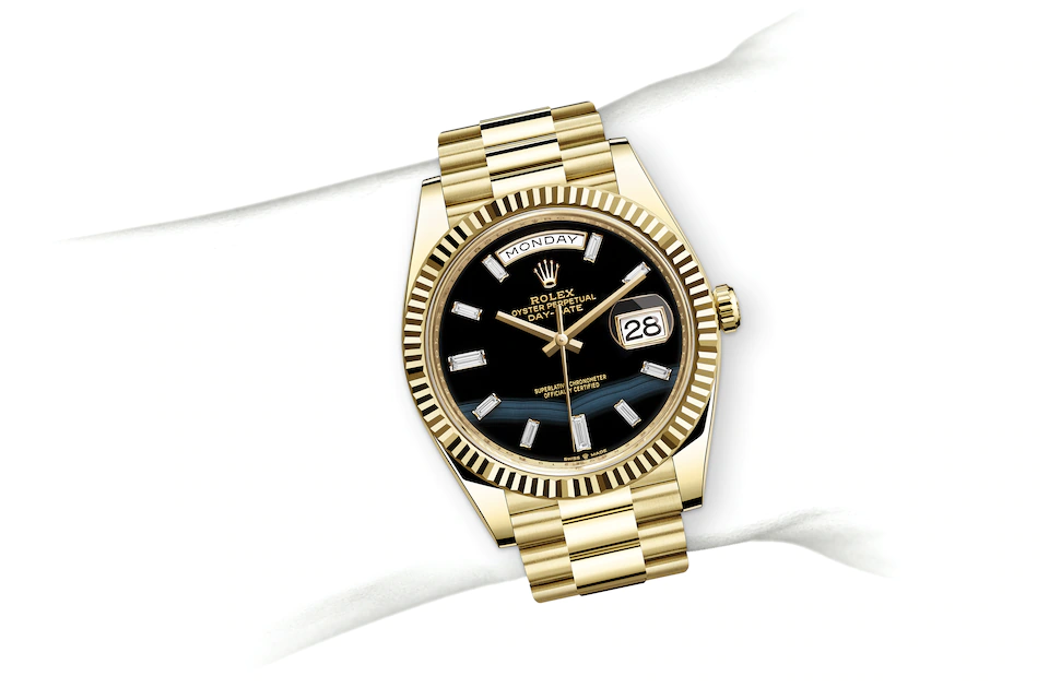 Rolex Day-Date in 18 ct yellow gold M228238-0059 at J. Licht & Sons Rolex Boutique