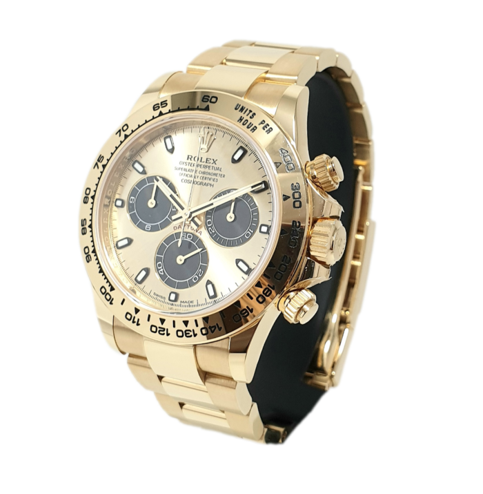 Rolex Daytona M116508 Yellow Gold Champagne Dial (New) - LUXE MONTRE SG