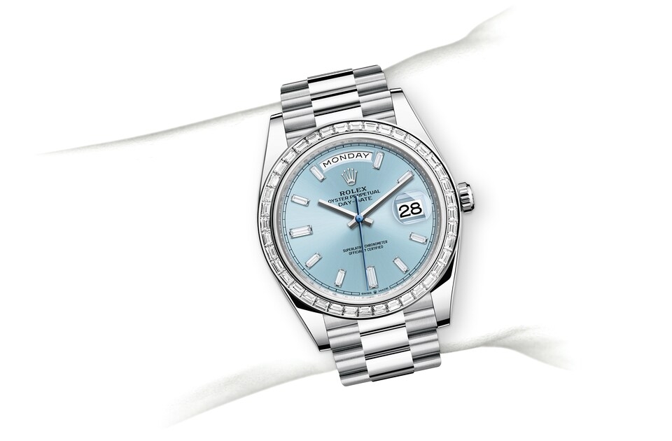 Rolex Day-Date in Platinum, m228396tbr-0002 | Europe Watch Company