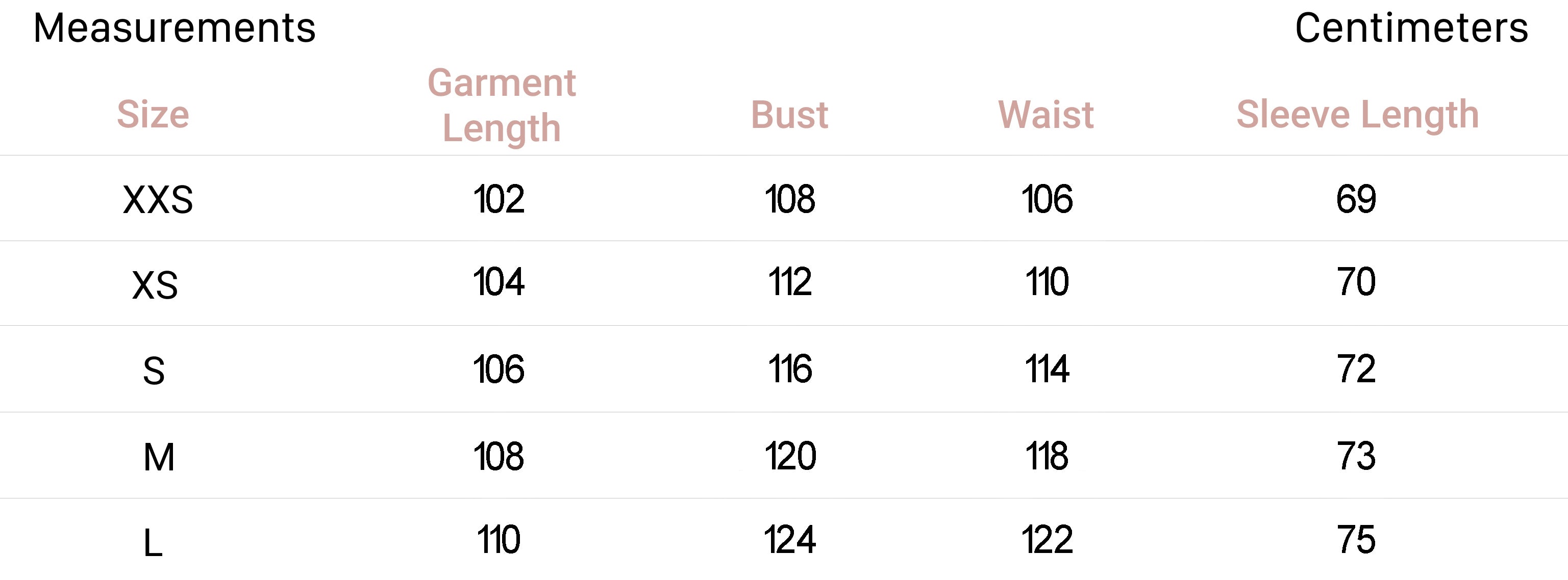 Measurements for Harriet Double-Breasted Wool Coat in Camel