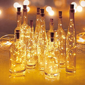 A new way to recycle empty bottles with romance