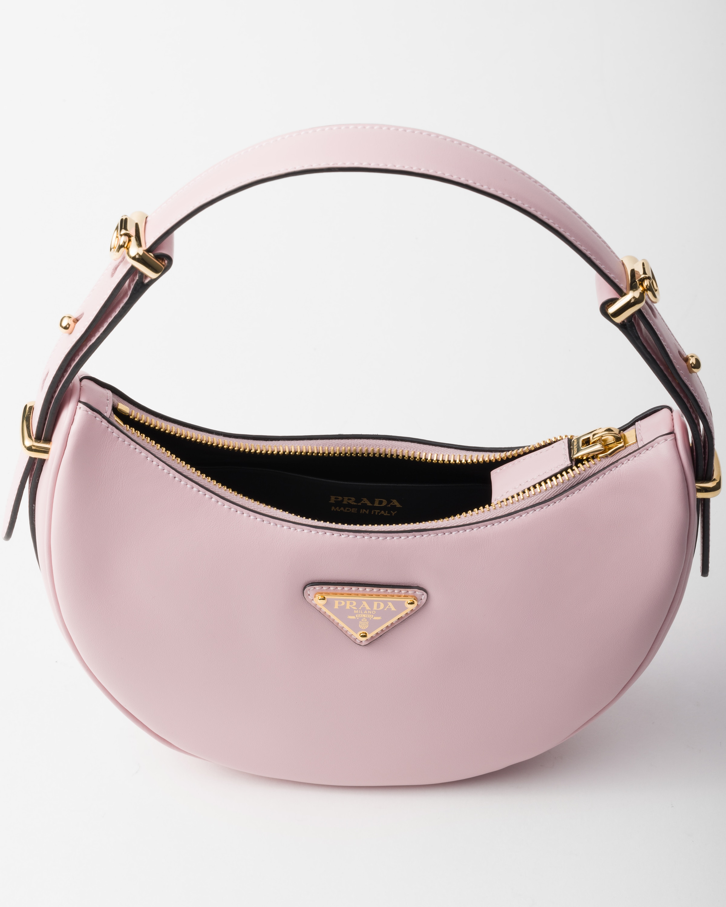 Prada Arqué leather shoulder bag