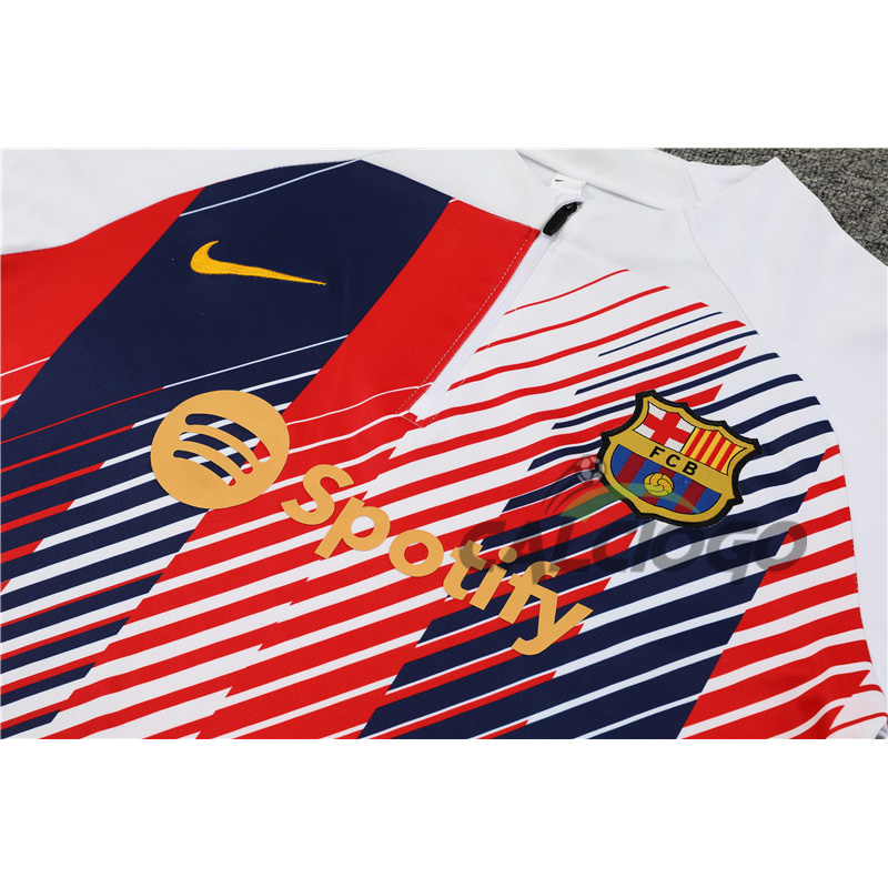 Tuta Calcio FC Barcellona Felpa Zips 2023-2024