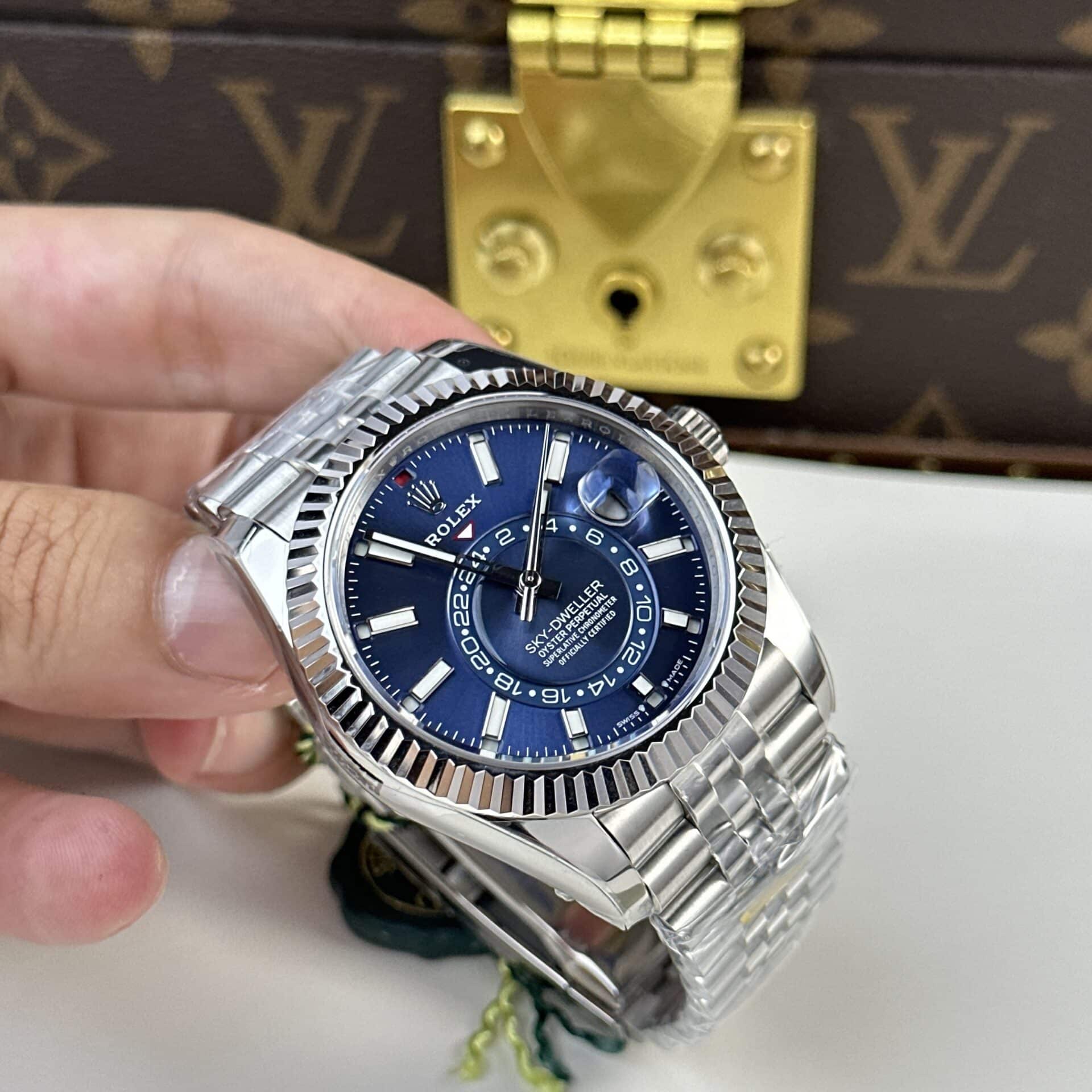 GYL Rolex Sky-Dweller 326934 Blue Dial Jubilee Bracelet Best Replica 42mm-GYL-GaiYalun