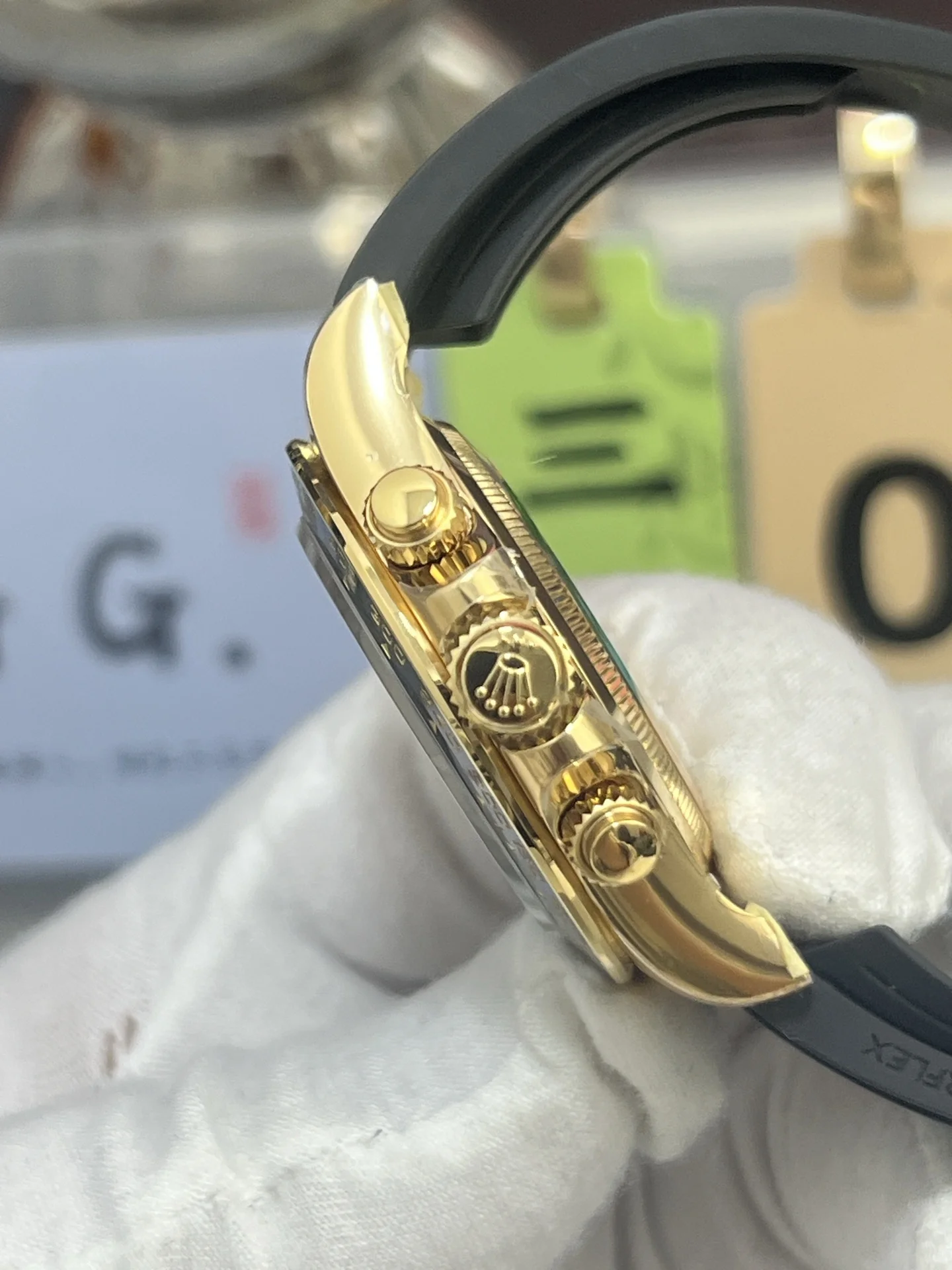 GYL Rolex Cosmograph Daytona “Tiffany” Turquoise Dial Rubber Strap (126518LN) 11 Super Clone – DD4131 Movement-GYL-GaiYalun