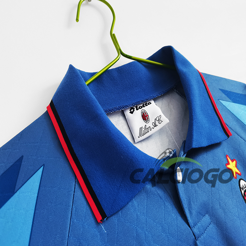 Maglia Storica AC Milan Blu Away 1995-1996
