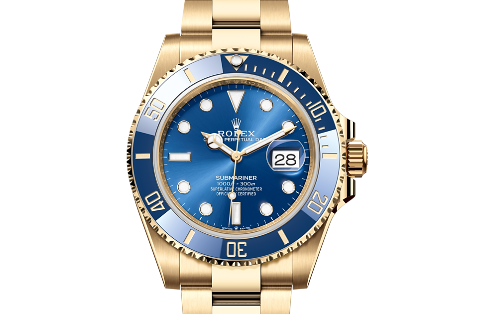 Rolex Submariner in 18 ct yellow gold M126618LB-0002 at J. Licht & Sons Rolex Boutique