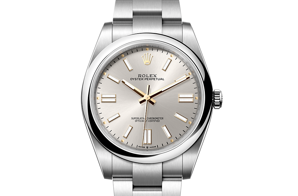 Rolex Oyster Perpetual in Oystersteel M124300-0001 at J. Licht & Sons Rolex Boutique