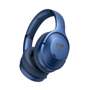 REAL BLUE NC 3 Over-Ear-Kopfhörer Hauptansicht in Steel Blue kabellos mit ANC und Bluetooth