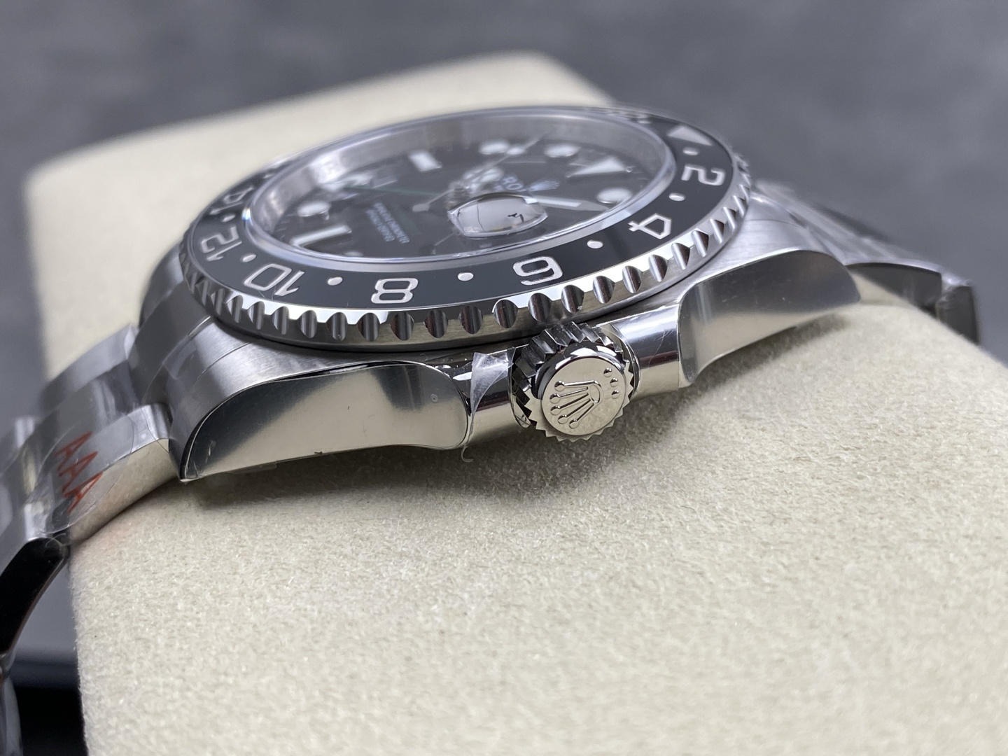 GYL Rolex GMT-Master II 126710GRNR Bruce Wayne Black & Grey Ceramic Bezel Oyster Bracelet Super Clone 40mm-GYL-GaiYalun