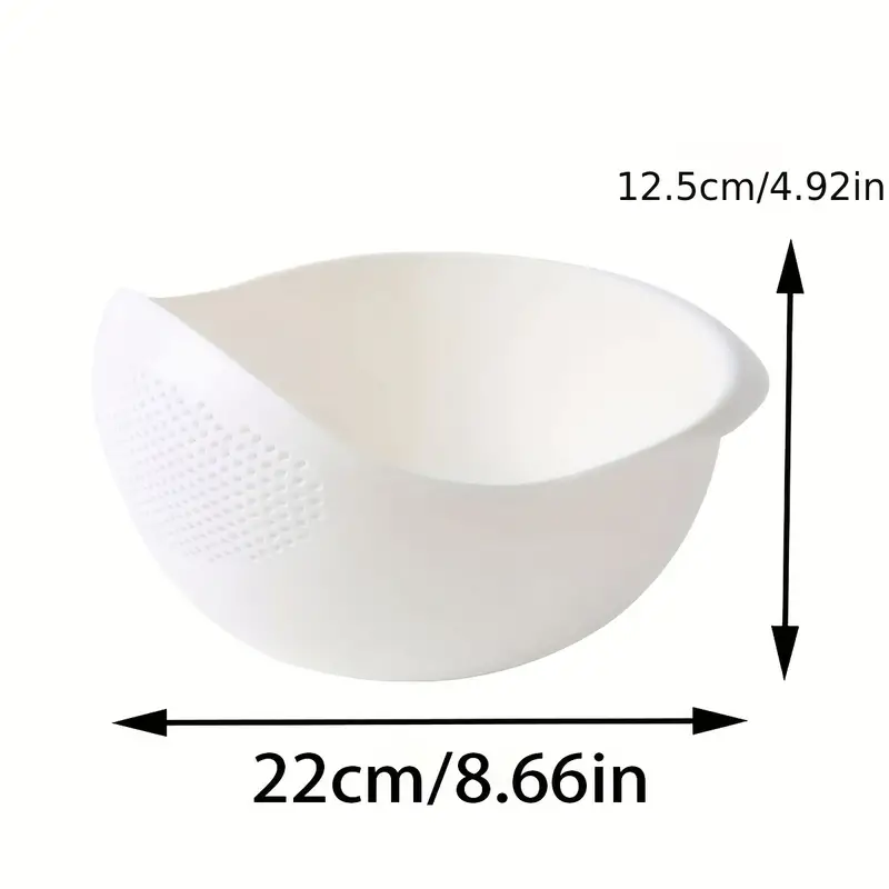 1pc 2pcs 3pcs multi functional kitchen washing basket basin drain water wash rice perfect for cleaning vegetables and fruits and more with convenient features ideal for various uses and users kitchen accessories details 2