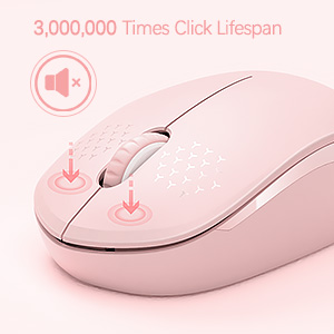 Noiseless wireless mouse