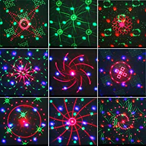 60 Patterns Sound Activated light