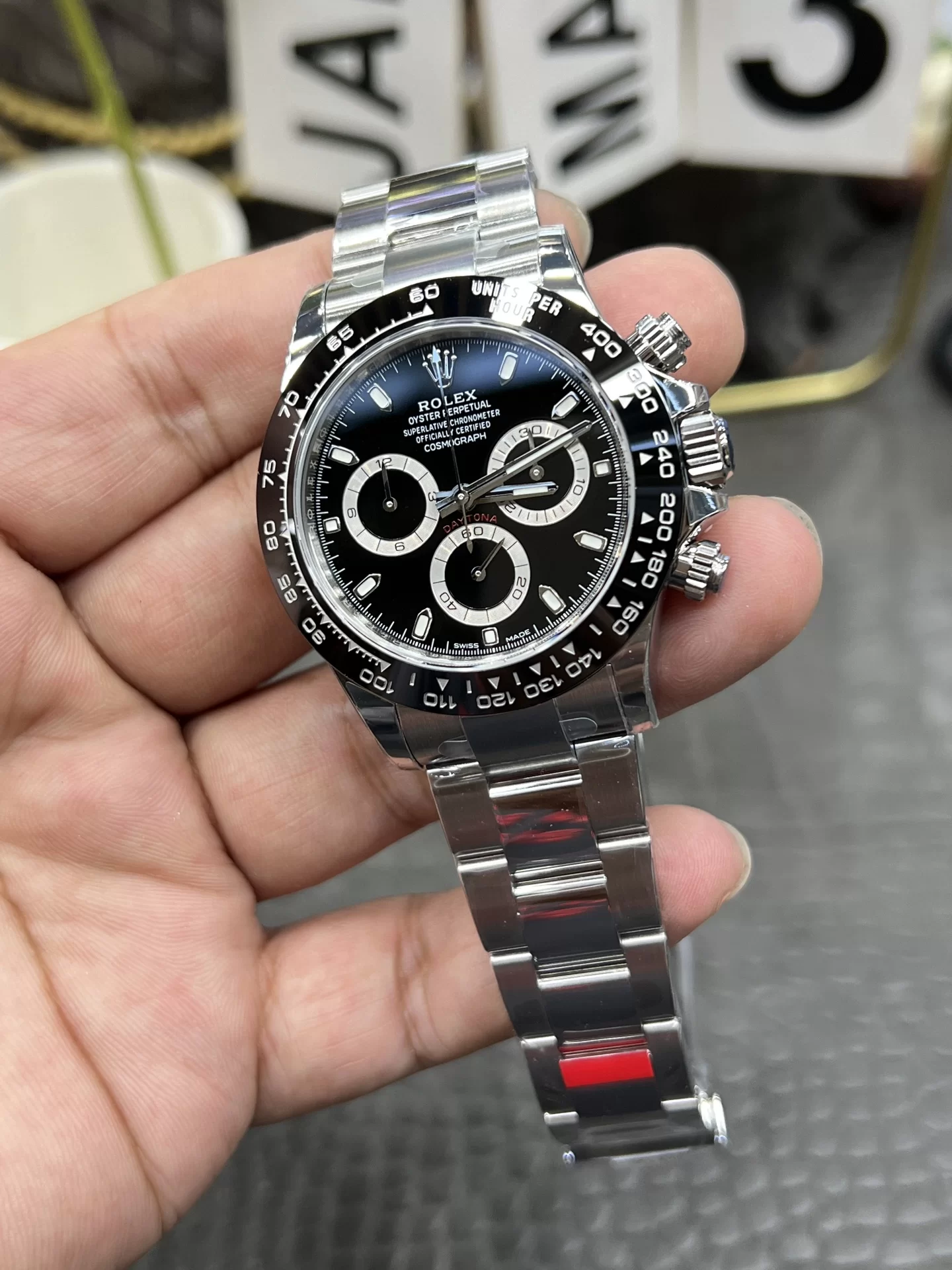 GYL Rolex Cosmograph Daytona Black Dial Black Ceramic Bezel 40mm (116500LN) 11 Super Clone – DD4130 Movement-GYL-GaiYalun